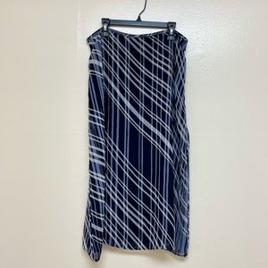 G.H. Bass & Co. Blue Midi Skirt